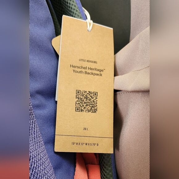 Herschel Heritage Youth Backpack - Picture 7 of 7